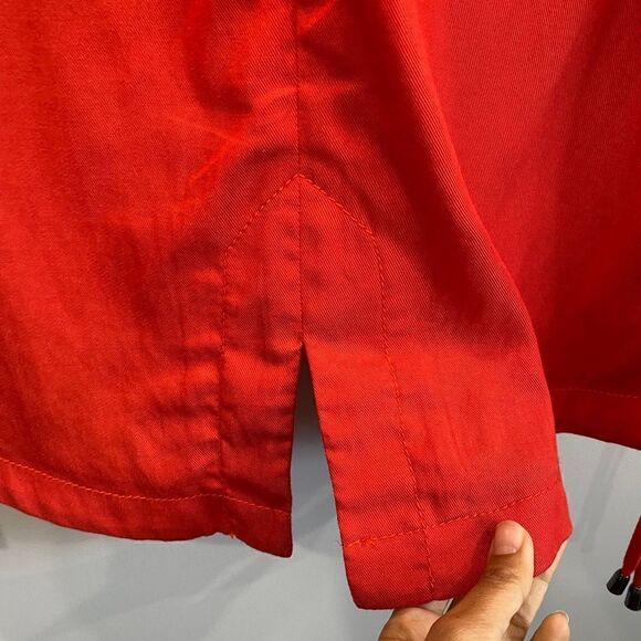 BCBGrneration Orange Hooded Coat - Picture 10 of 11